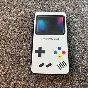 Retro Game Card Case - White